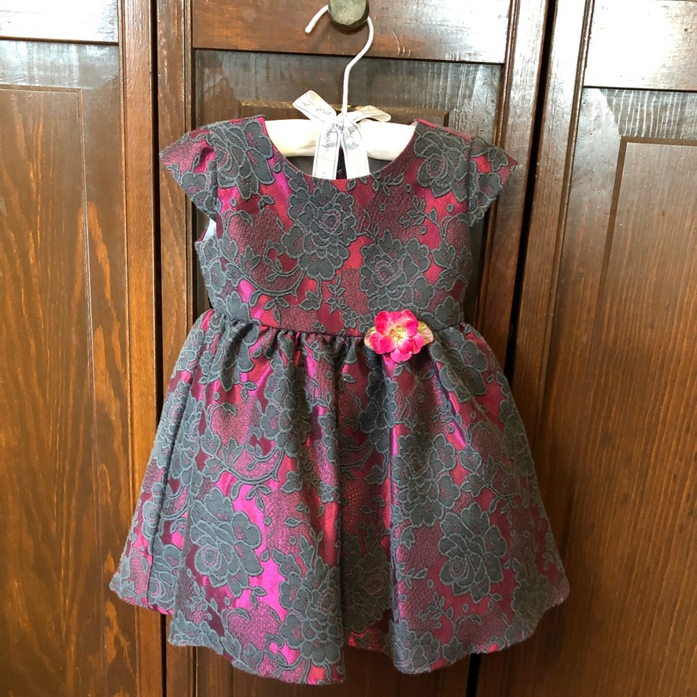 Subtle Shimmer- First Birthday Dress!